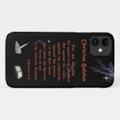 Christlich Soldaten Case-Mate iPhone Hülle (Rückseite (Horizontal))