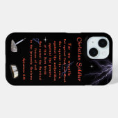Christlich Soldaten Case-Mate iPhone Hülle (Rückseite (Horizontal))