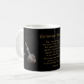Christlich Soldaten Kaffeetasse (Vorderseite Links)