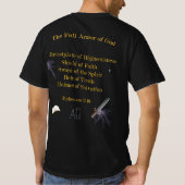 Christlich Soldaten T-Shirt (Rückseite)