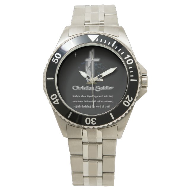 Christlich Soldier Armbanduhr (Vorderseite)