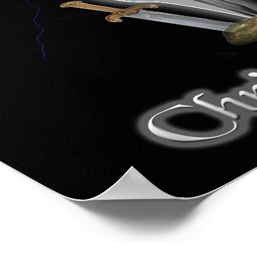 Christlich Soldier Poster (Ecke)