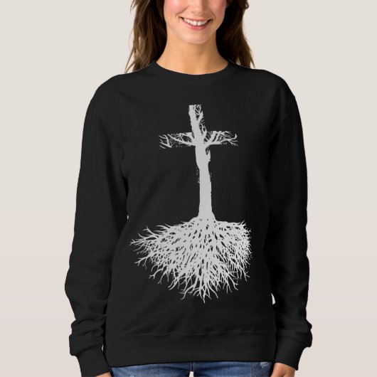 Christlich - Stürzen Sie Ihren Glauben an Jesus Ch Sweatshirt (Vorderseite)