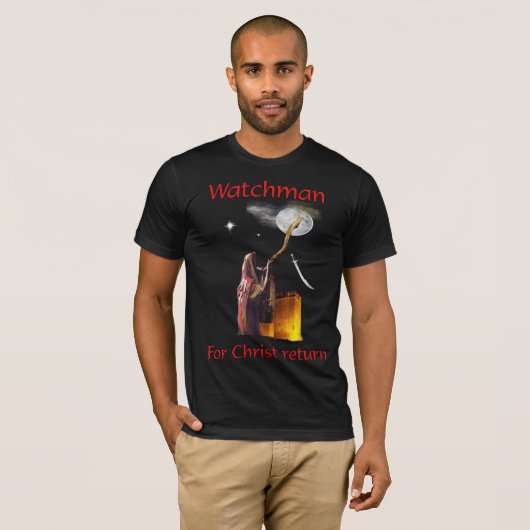 Christlich T - Shirt Watchman (Vorne ganz)