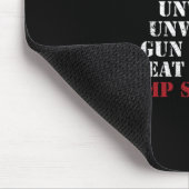 Christlich Texan Straight Unwoke Gun Eigentümer Tr Mousepad (Ecke)