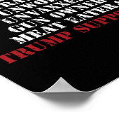 Christlich Texan Straight Unwoke Gun Eigentümer Tr Poster (Ecke)