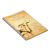 Christlich Travel Journal Personalisiert Notebook Notizblock (Rechte Seite)