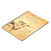 Christlich Travel Journal Personalisiert Notebook Notizblock (Linke Seite)