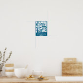 Christlich und tätowiert poster (Küche)