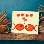 Christlich Valentine Orange v2 Fotoplatte (Seite)