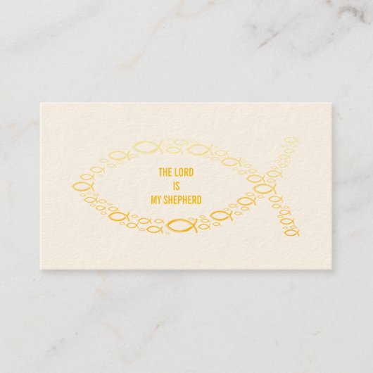 Christlich - Visitenkarte (Vorderseite)