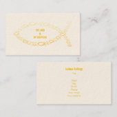 Christlich - Visitenkarte (Vorne/Hinten)