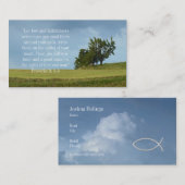 Christlich Visitenkarte (Vorne/Hinten)