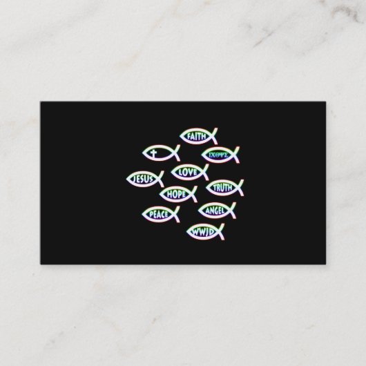 Christlich - Visitenkarte (Vorderseite)