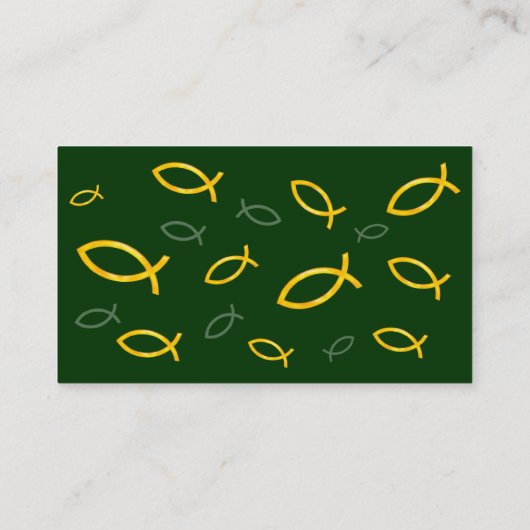 Christlich Visitenkarte (Rückseite)