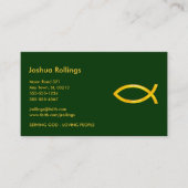 Christlich Visitenkarte (Vorderseite)