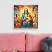 Christlich Wall Art Motif Leinwanddruck (Insitu (Wohnzimmer))