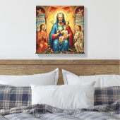 Christlich Wall Art Motif Leinwanddruck (Insitu (Schlafzimmer))