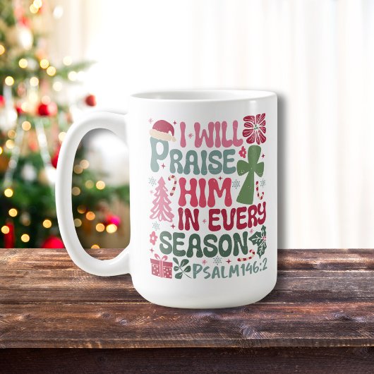 Christlich werde ich ihn jedes Jahr Weihnachten lo Kaffeetasse