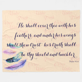 Christlich WIRD ER DAS Gebet ABDECKEN Fleecedecke