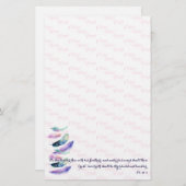 CHRISTLICH WIRD ER SIE ABDECKEN BRIEFPAPIER (Vorne/Hinten)