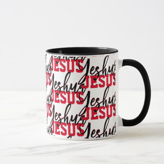 Christlich YESHUA JESUS Tasse (Rechts)