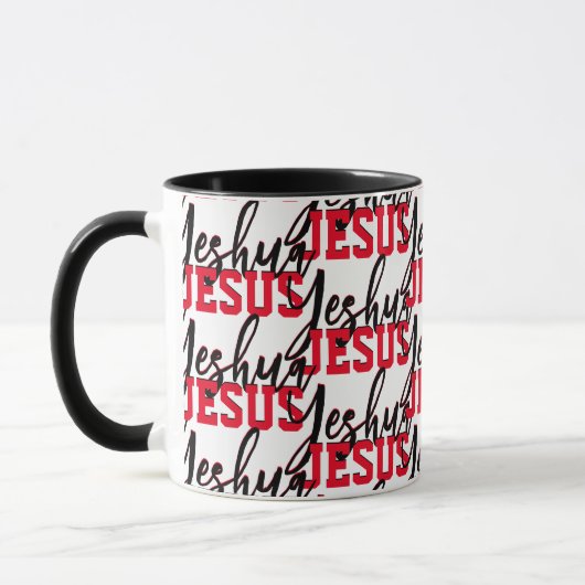 Christlich YESHUA JESUS Tasse (Links)
