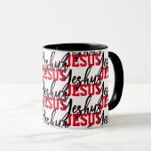 Christlich YESHUA JESUS Tasse (VorderseiteRechts)