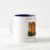 Christlich Zweifarbige Tasse (Vorderseite Links)