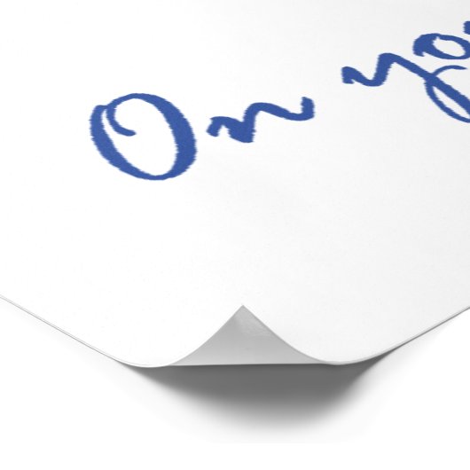 Christliche 40. Geburtstagsgeschenke Poster (Ecke)