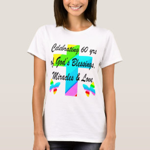 CHRISTLICHE 60. GEBURTSTAGSKREUZUNG UND SCHALTFLEU T-Shirt