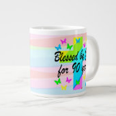 CHRISTLICHE 90. BIRTHDAY SESSINGS TASSE (Vorderseite Rechts)