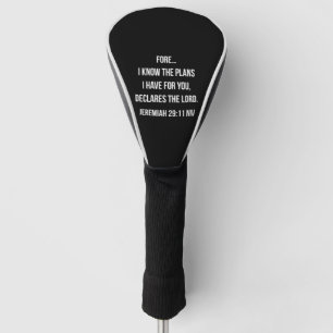 Christliche Altersvorsorge Geschenk Psalm 139 Golf Headcover