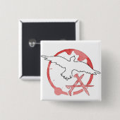 Christliche Anarchie Button (Vorne & Hinten)