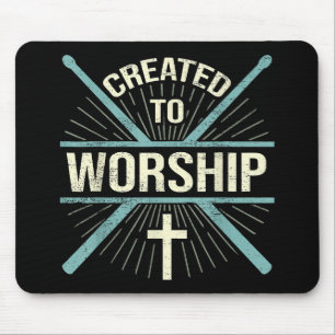 Christliche Anbetungsband, die geschaffen wurde, u Mousepad