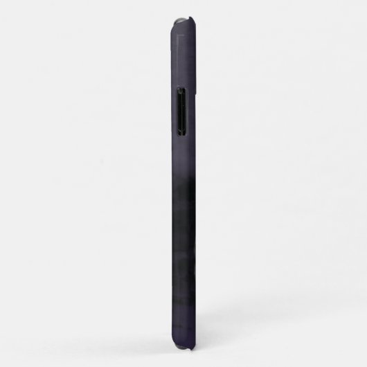 Christliche Angel Statue Deep Lila Case-Mate iPhone Hülle (Hinten/Rechts)