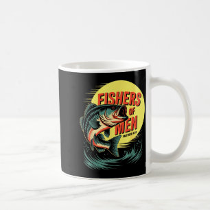 Christliche Angler Fischer von Menschen Matthäus 4 Kaffeetasse