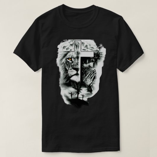 Christliche Art-jesus der Kreuzzug von Judah Class T-Shirt (Design vorne)