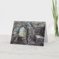 Christliche Auferstehung leere Grabstätte Kunst Be