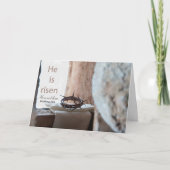 Christliche Auferstehungskarte Feiertagskarte (Vorderseite)