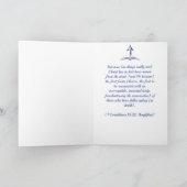 Christliche Auferstehungskarte Feiertagskarte (Innenseite)