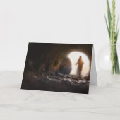 Christliche Auferstehungskarte Karte (Vorderseite)