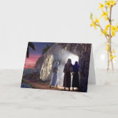 Christliche Auferstehungskarte Karte (Gelbe Blume)