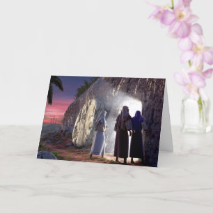 Christliche Auferstehungskarte Karte