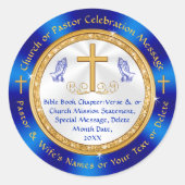 Christliche Aufkleber für Umschlag Aufkleber, Favo (Vorderseite)