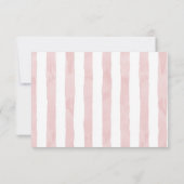 Christliche Babyparty Dankeskarte (Rückseite)