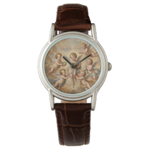 Christliche Babys im Himmel Armbanduhr