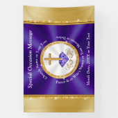 Christliche Banner für kirchliche oder sonstige Er (Vertikal)