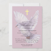 Christliche Beerdigung Einladung (Vorderseite)