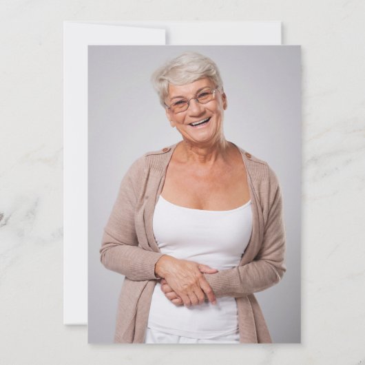 Christliche Beerdigung Einladung (Rückseite)